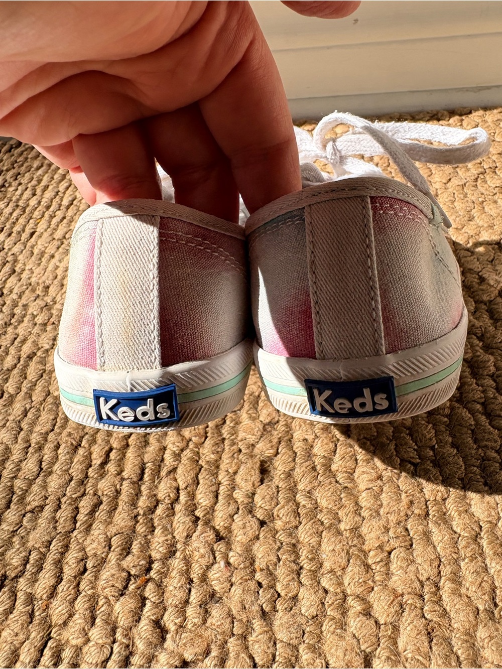 Keds Kickstart Jr. Pastel Tie Dye Sneakers Size 2